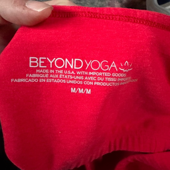 Beyond Yoga Red Strapless Dress - Picture 3 of 3
